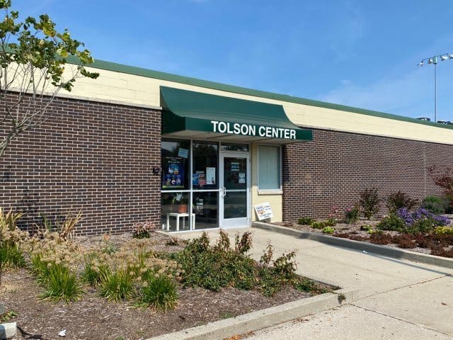 Photo of Tolson Center building.