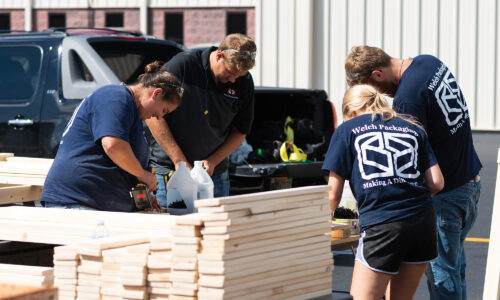 Welch Packaging Volunteers